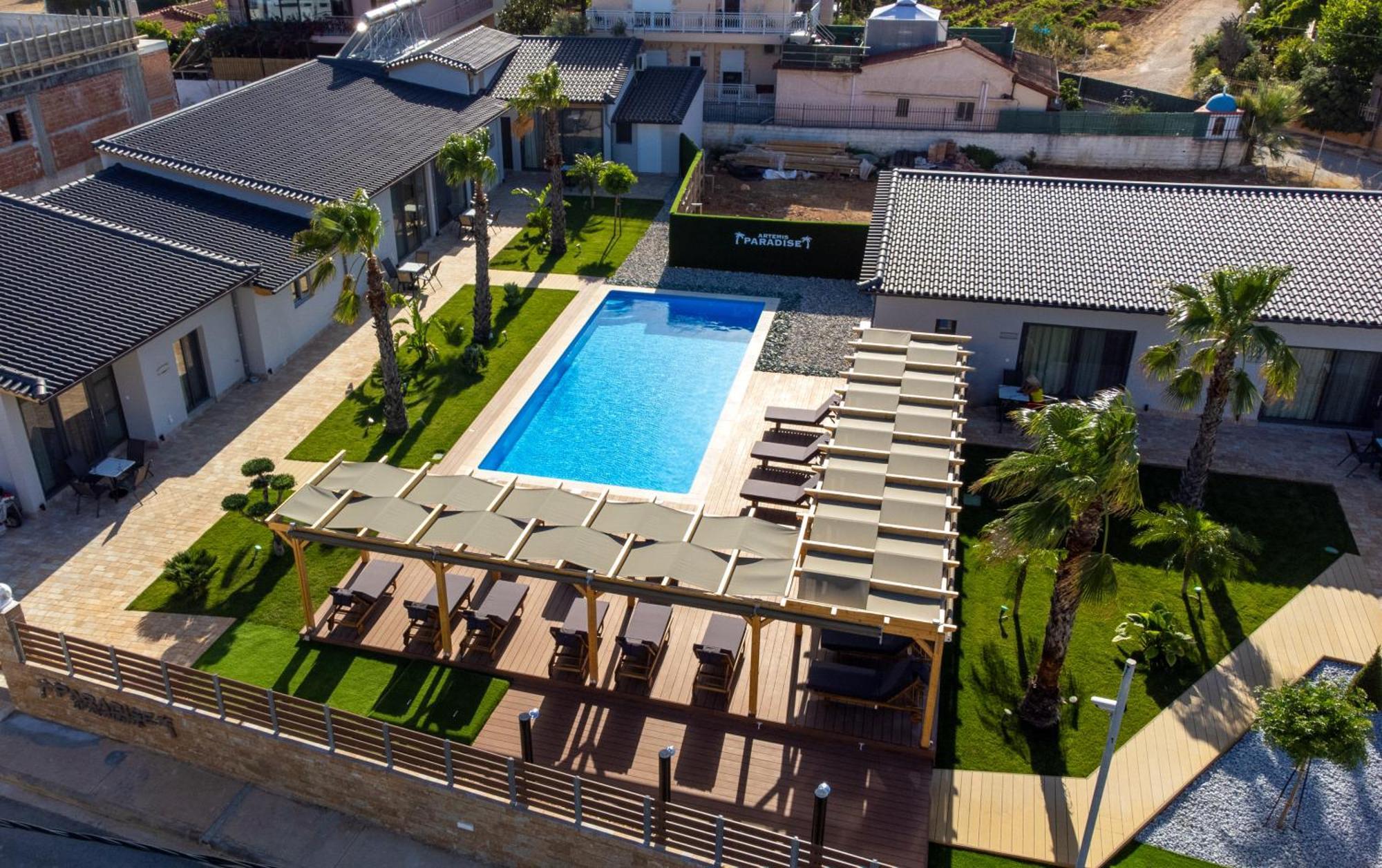 Paradise Apartments Artemida Kültér fotó