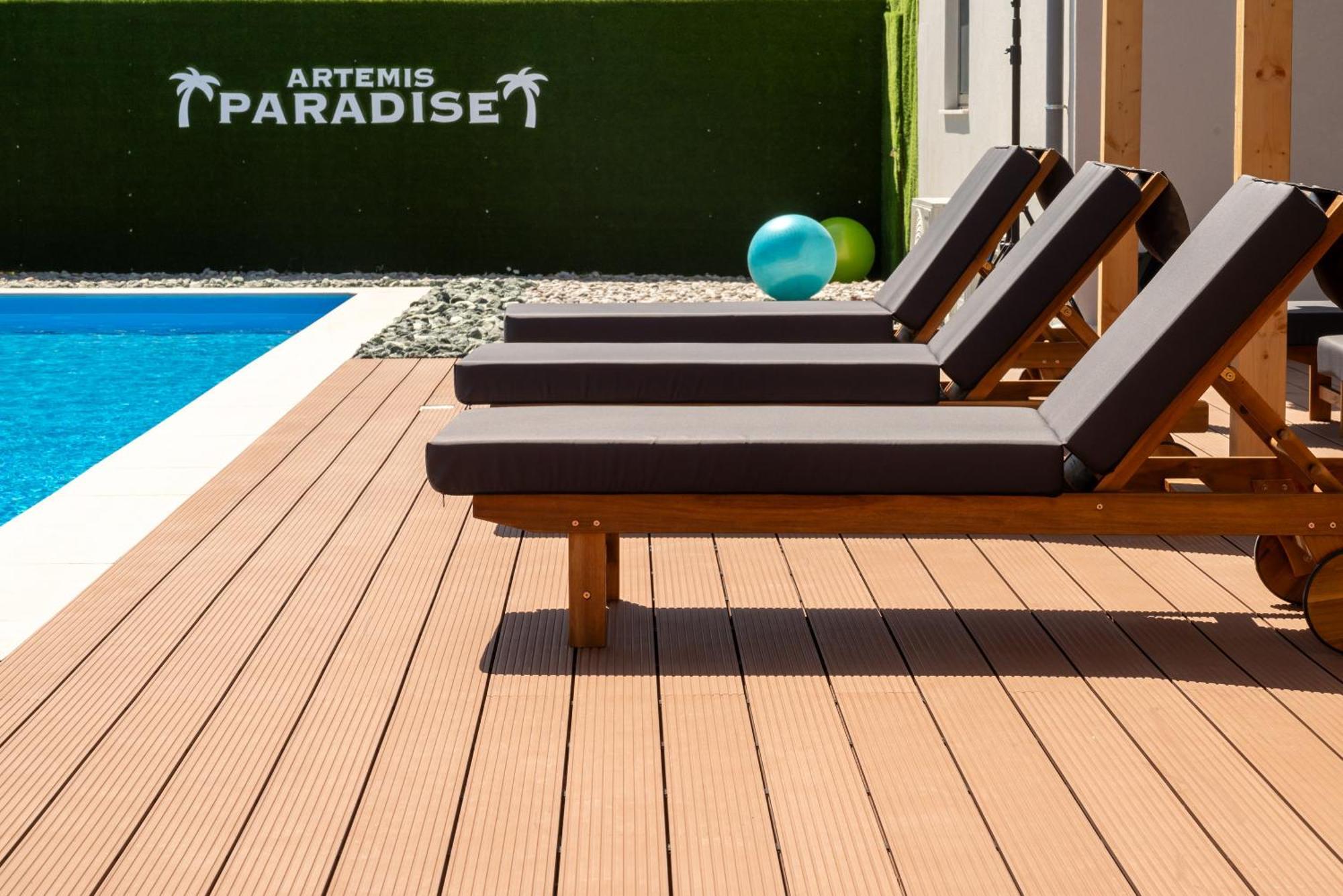 Paradise Apartments Artemida Kültér fotó