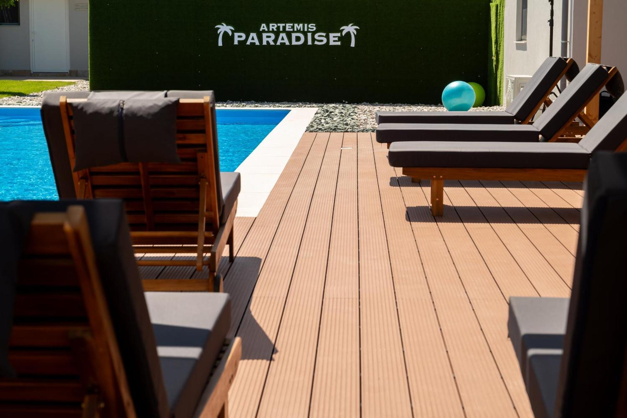 Paradise Apartments Artemida Kültér fotó